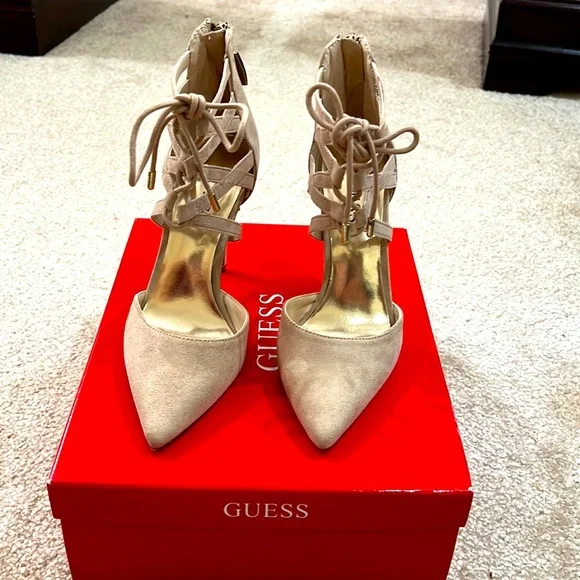 Guess shoes, Size 6 US. Color Nude. - Picture 2 of 5